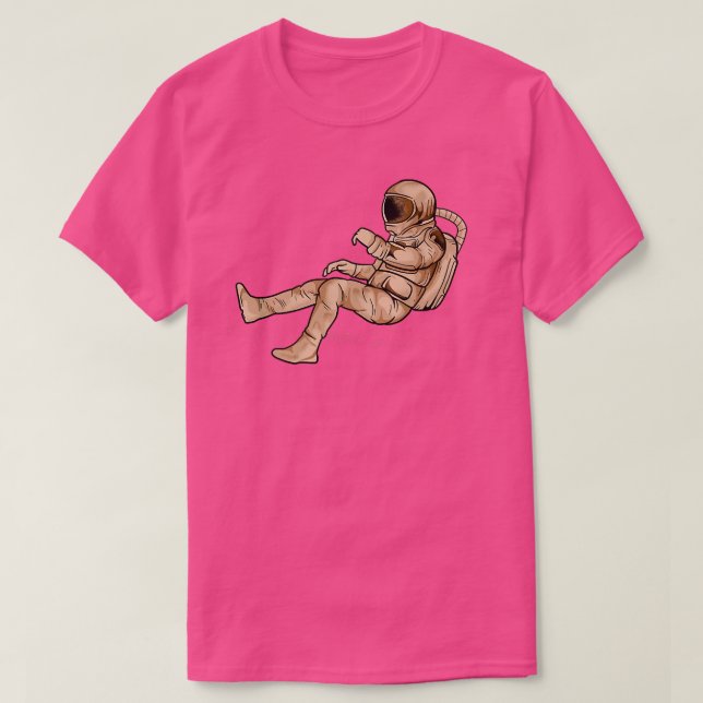 Camiseta Astronauta Epic No Espaço (Frente do Design)