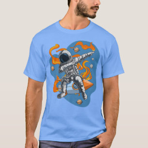 Camiseta Astronauta Espaçador Espachante Planetas Marte da 