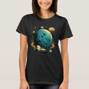 Camiseta Astronauta Espacial Astronauta Fogueira Alienígena