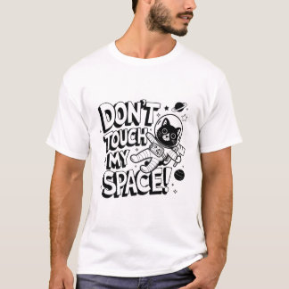 Camiseta astronauta espacial de gatos