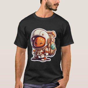 Camiseta Astronauta Espacial Explorando Planetas Ciência Es