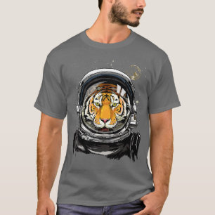 Camiseta Astronauta Espacial Exterior Astronauta Rosteira G