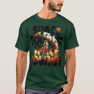 Camiseta Astronauta Espacial Exterior do Terreno