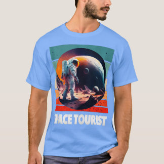 Camiseta Astronauta Espacial Exterior do Terreno