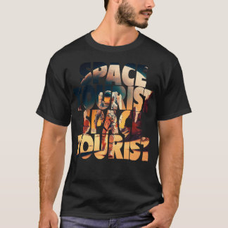 Camiseta Astronauta Espacial Exterior Lon