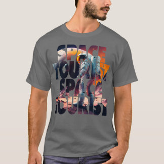 Camiseta Astronauta Espacial Exterior Lon