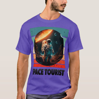 Camiseta Astronauta Espacial Exterior Lon