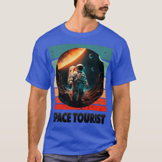 Camiseta Astronauta Espacial Exterior Lon