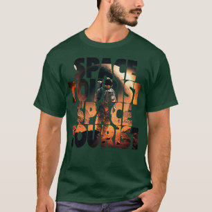 Camiseta Astronauta Espacial Exterior Lon