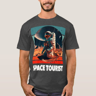Camiseta Astronauta Espacial Exterior Lon