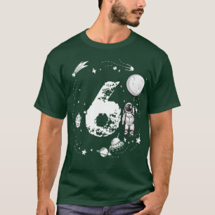 Camiseta Astronauta Espacial Para Crianças - Astronauta 6,