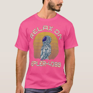 Camiseta Astronauta Espacial Universo da Ciência do Kosmos