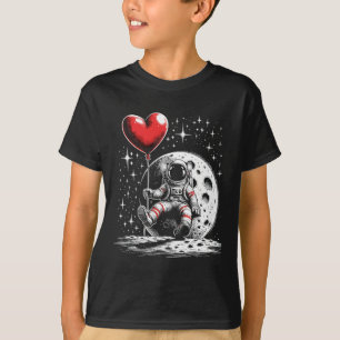 Camiseta Astronauta Espacial - Valente do Dia de os namorad
