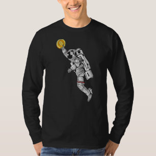 Camiseta Astronauta Espaço B Bitmoney Crypto 1