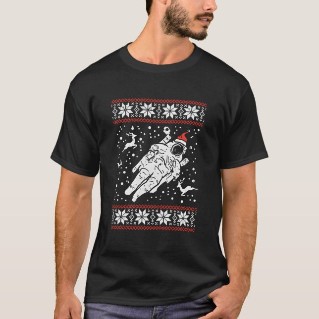 Camiseta Astronauta Espaço Feio (Frente)