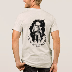 Camiseta Astronauta “Explore o Desconhecido” 