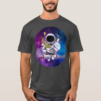 Camiseta Astronauta faminto no espaço externo