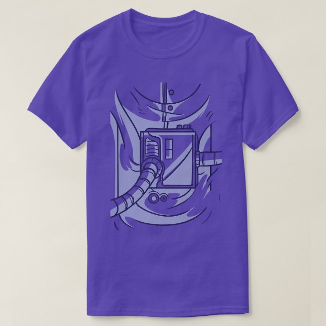 Camiseta Astronauta Fecha o Espaço (Frente do Design)
