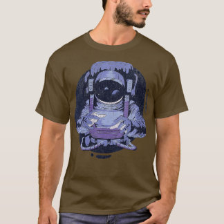 Camiseta Astronauta Feminina Em Planetas Legal No Espaço Ex