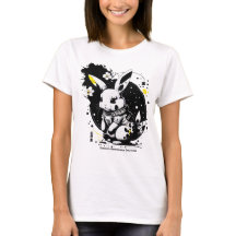 Astronauta Flor - Camisa-T