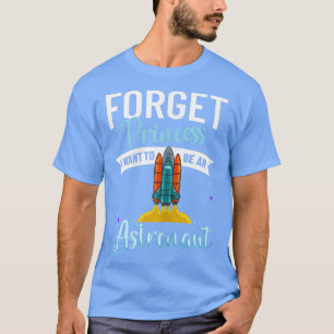 Camiseta Astronauta Futuro Astronauta Espacial Astronomia C