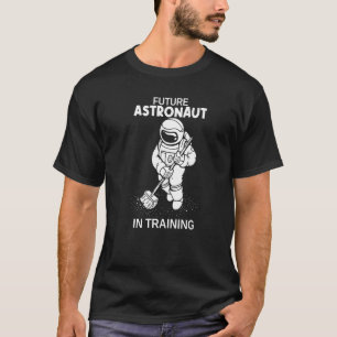 Camiseta Astronauta Futuro No Treinamento Astronauta S