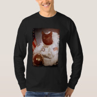 Astronauta Gato Engraçado Missão Espacial da Lua