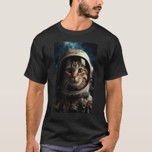 Camiseta Astronauta gato Space Pet 1