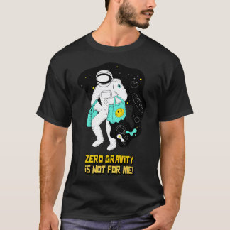 Camiseta Astronauta gravidade zero