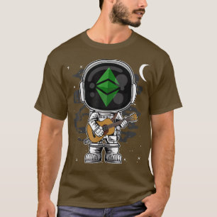Camiseta Astronauta Guitarra Ethéum Clássica ETH Moin To Th
