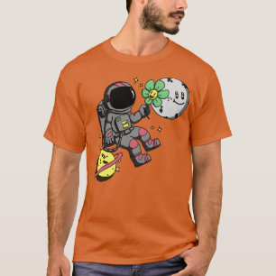 Camiseta Astronauta Happy Astronout voa no espaço 1