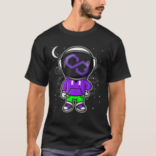 Camiseta Astronauta Hihop Polygon Moin Matic Para O Cr Da L