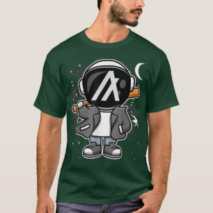Camiseta Astronauta Hiphop Algorand ALGO Coin To Moon Cr