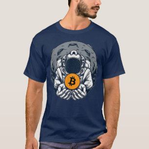 Camiseta Astronauta Hodling Bitmoeda Crypto Investor Gift