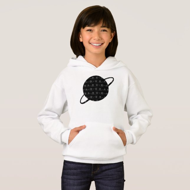 Camiseta Astronauta Hoodie (Frente Completa)