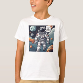 Camiseta Astronauta Houston, Temos Um Aniversário!
