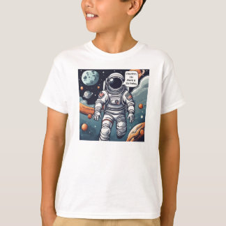 Camiseta Astronauta Houston, Temos Um Aniversário!