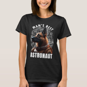 Camiseta Astronauta K 9 Astronauta Astro do Traje Espacial