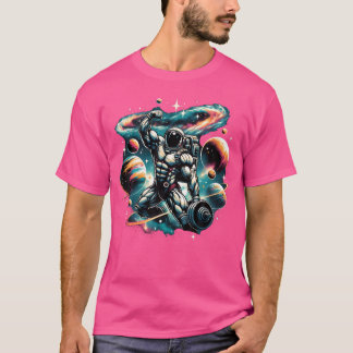 Camiseta Astronauta legal Do Criador De Portos Da Galáxia N