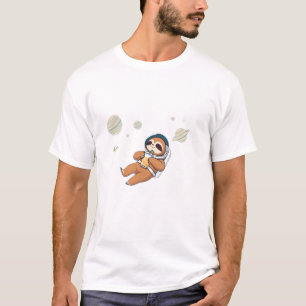 Camiseta Astronauta Leve Sips Bble Tea