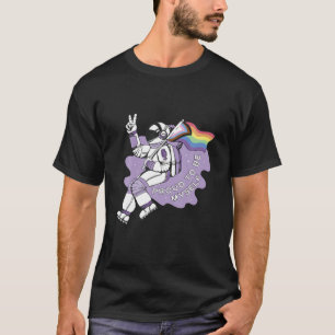 Camiseta Astronauta LGBTQ LGBTQ LGBT Gay Bi Man In Sp