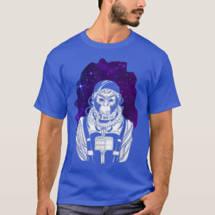 Camiseta Astronauta Macaco Chimpanzé Galay Space