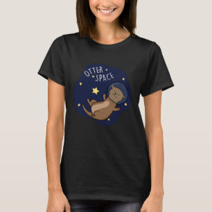 Camiseta Astronauta Mais Engraçado do Espaço Escuro-escuro 