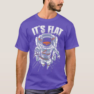 Camiseta Astronauta Marte é astronômica do planeta plano