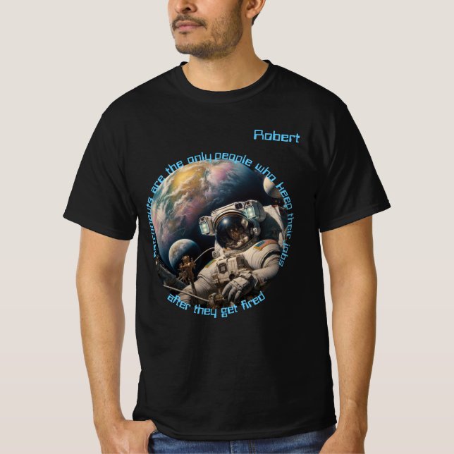 Camiseta Astronauta masculina (Frente)
