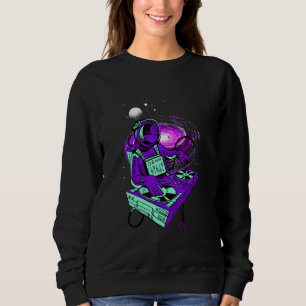 Camiseta Astronauta Música Psicodélica Dj Mixer Psytrance T