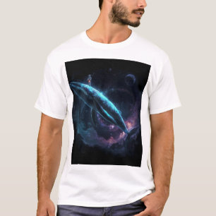 Camiseta Astronauta na baleia
