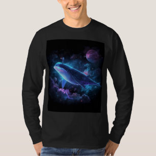 Camiseta Astronauta na baleia