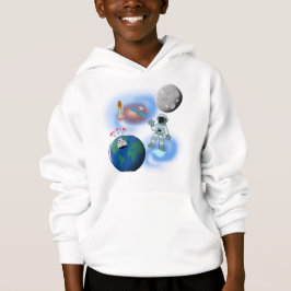 Camiseta Astronauta na Galáxia Espacial