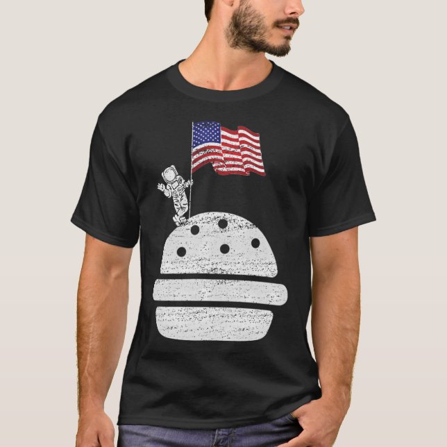 Camiseta Astronauta No Burger (Frente)